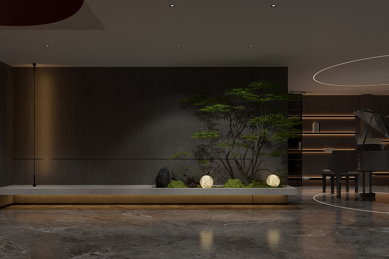 郑州别墅设计,绝对明暗