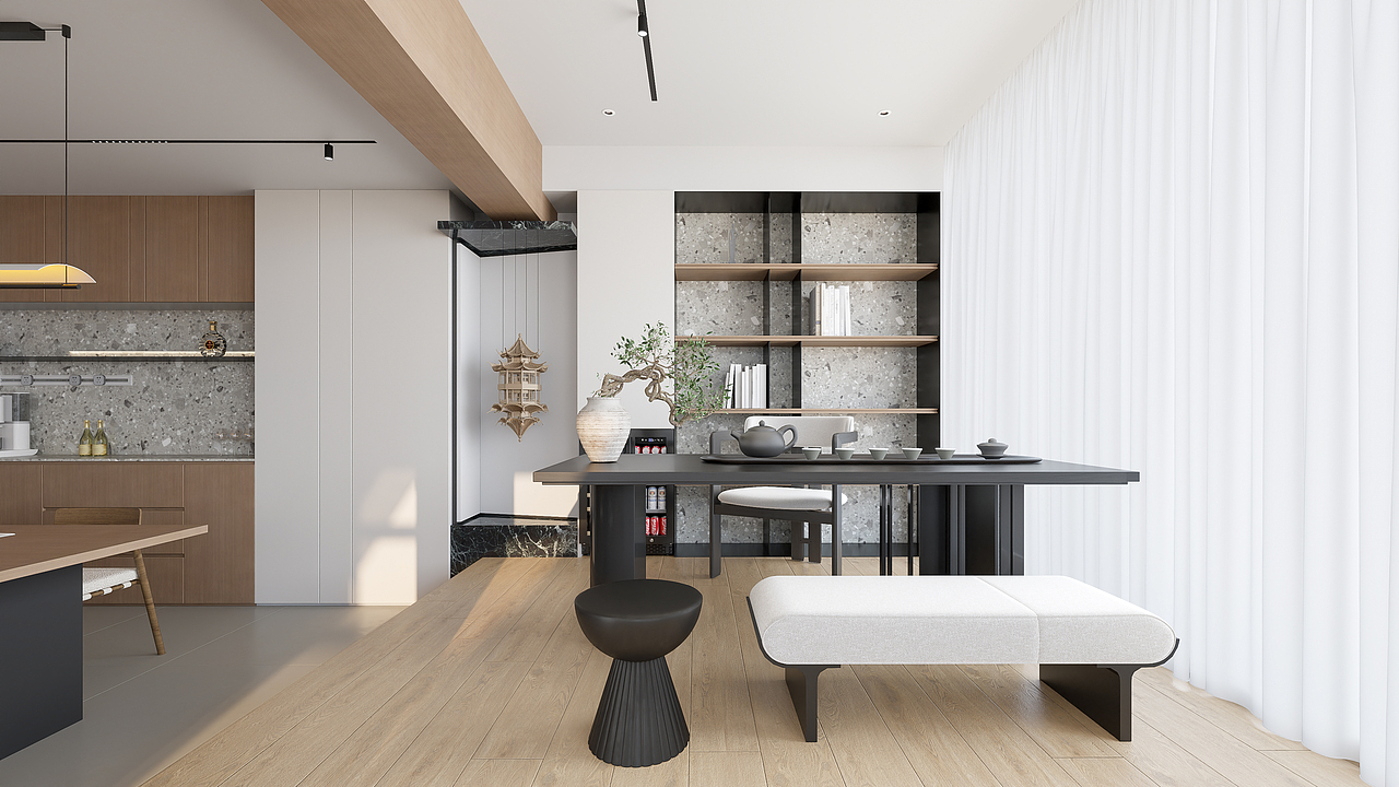 郑州碧桂园极简设计