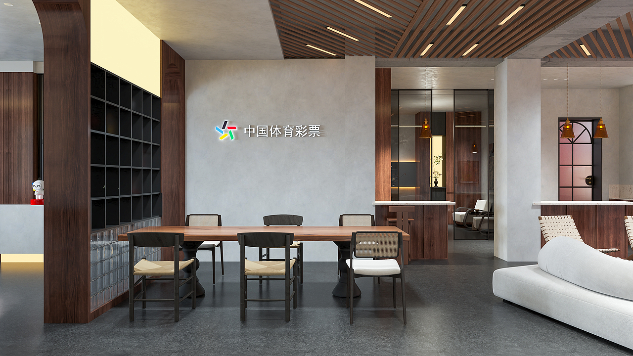 郑州潮流化的彩票店设计