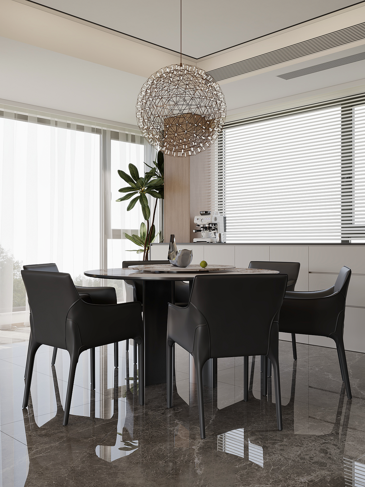 现代精装改造效果图