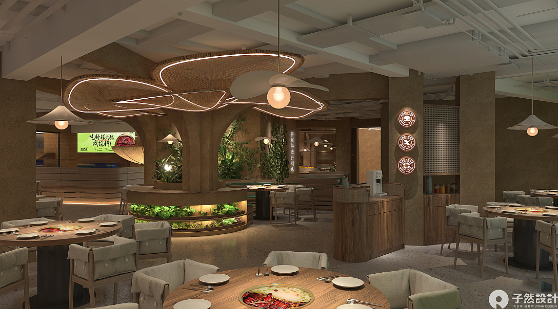 徐科新鲜火锅一店（图ZMzcyNDgwMTA0） - 酒店餐饮设计 - 站酷设计师子然空间设计原创素材 - 站酷ZCOOL