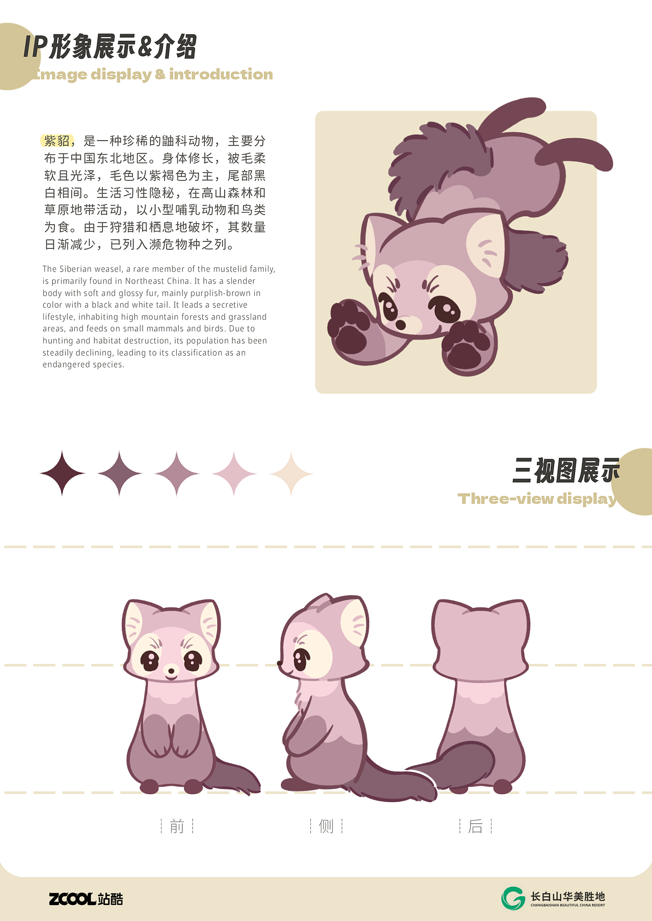 北国之星——长白山顶流动物101造星计划（图ZMzcyNDkwMjE2） - 海报 - 站酷设计师花白無忌原创素材 - 站酷ZCOOL