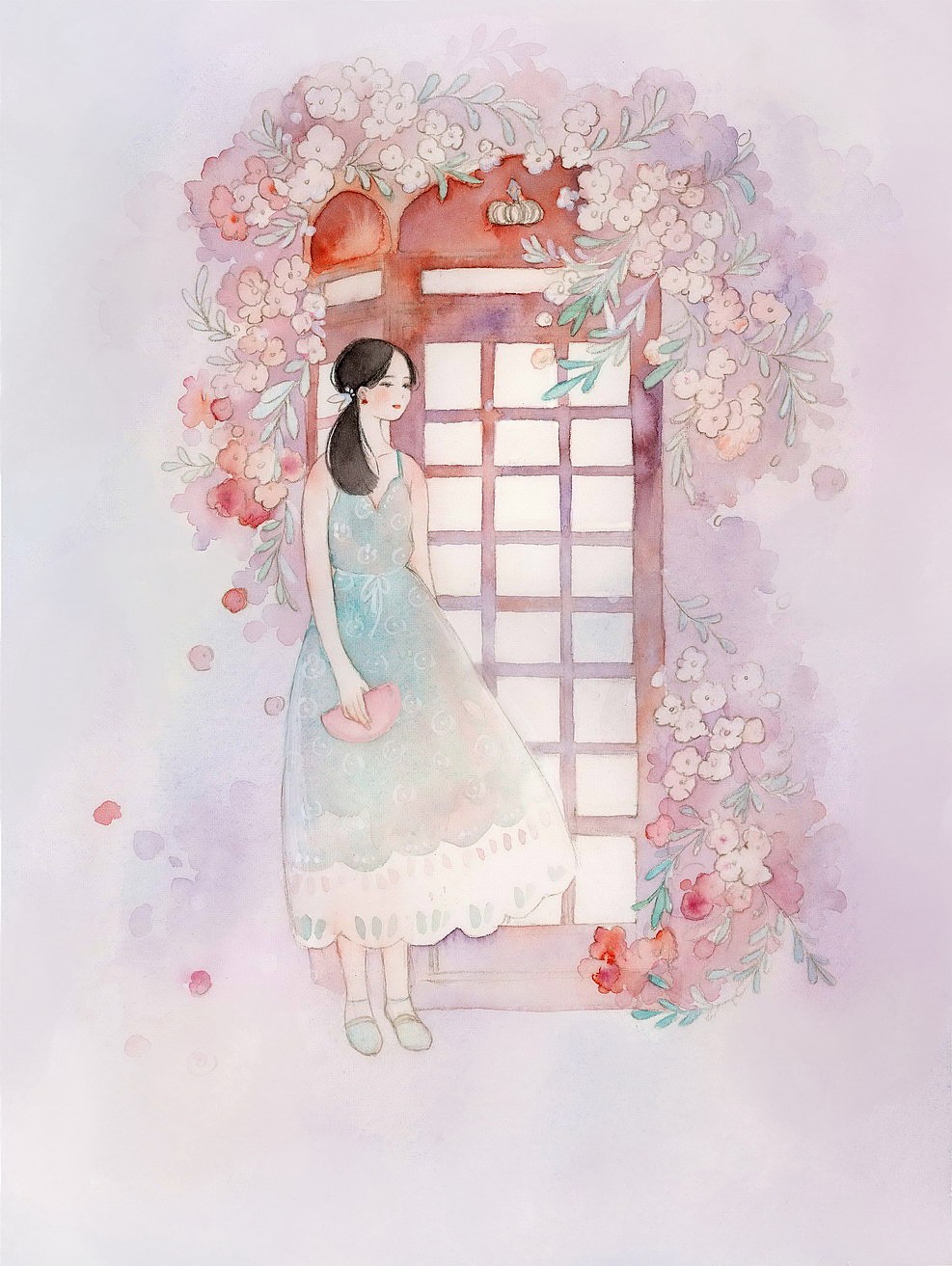 等待ing原创插画（未商用）（图ZMzcyNDk0OTY4） - 艺术插画 - 站酷设计师森森野原创素材 - 站酷ZCOOL