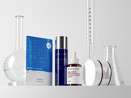 灯箱海报建模渲染