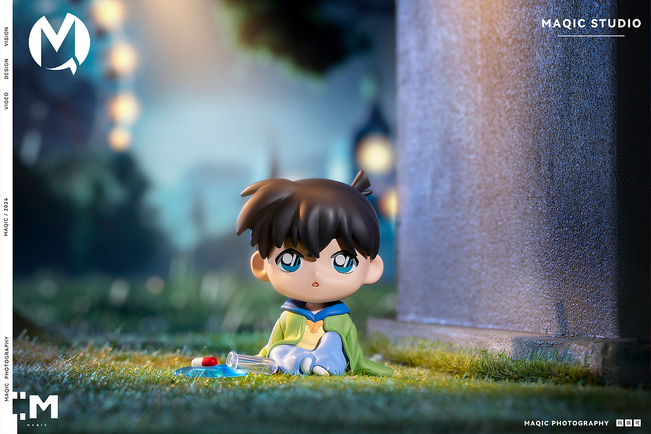 泡泡玛特「名侦探柯南」游乐园系列手办——盲盒摄影