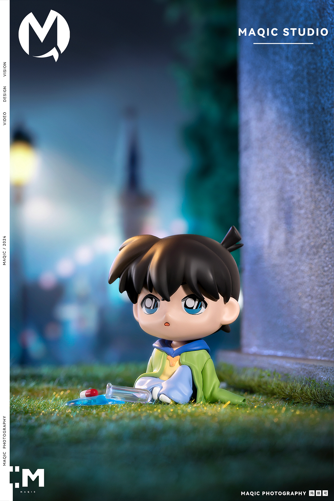 泡泡玛特「名侦探柯南」游乐园系列手办——盲盒摄影