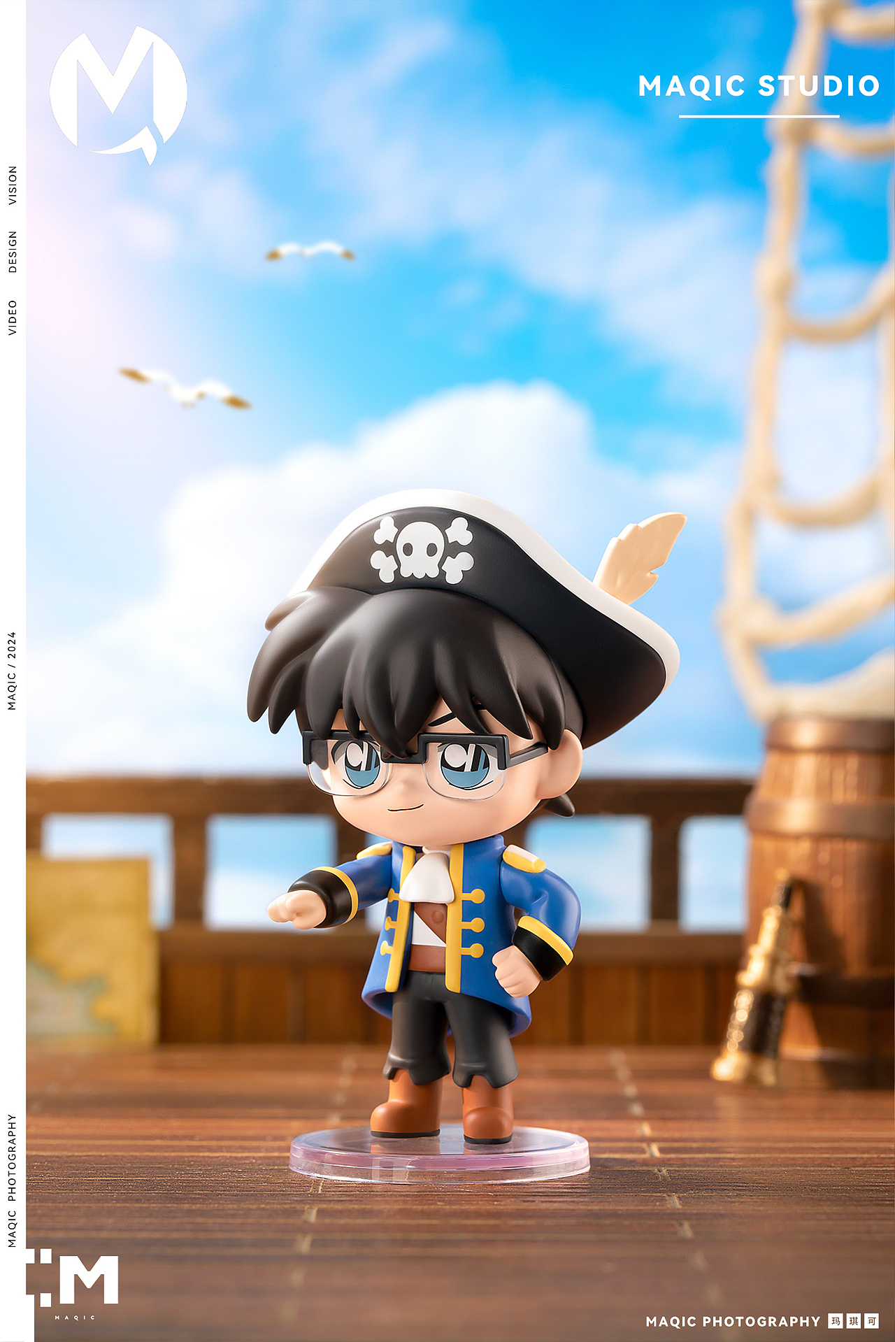 泡泡玛特「名侦探柯南」游乐园系列手办——盲盒摄影