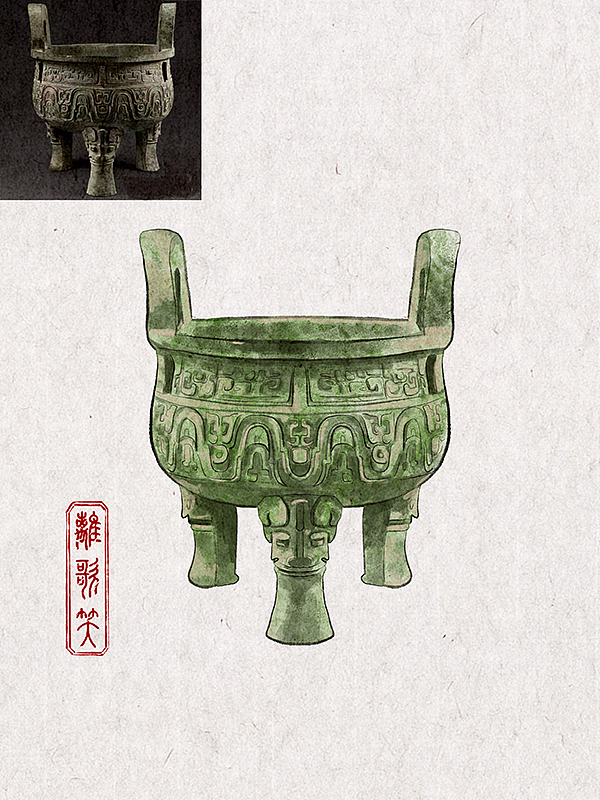 上海博物馆|文物插画