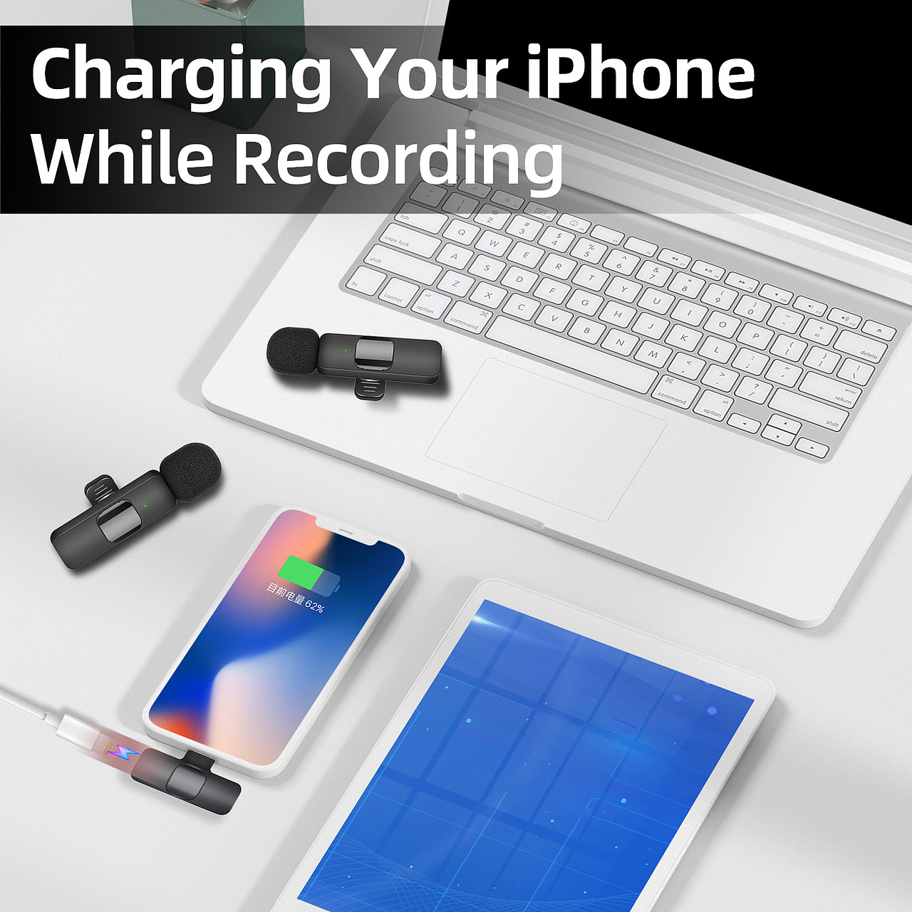 亚马逊-麦克风主图A+拍摄设计