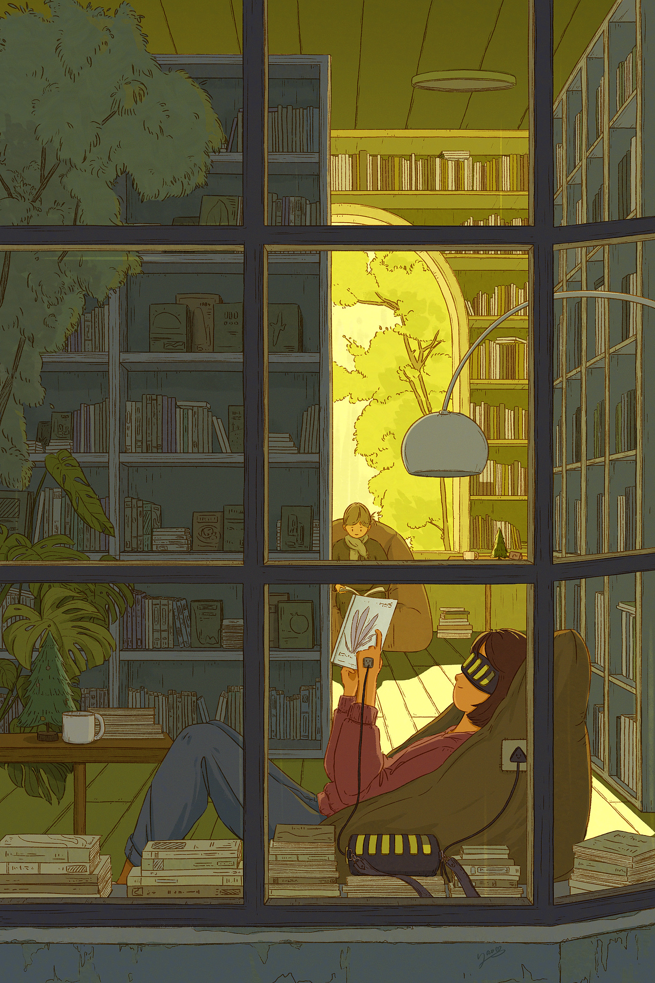 给自己充个电吧04-在书屋