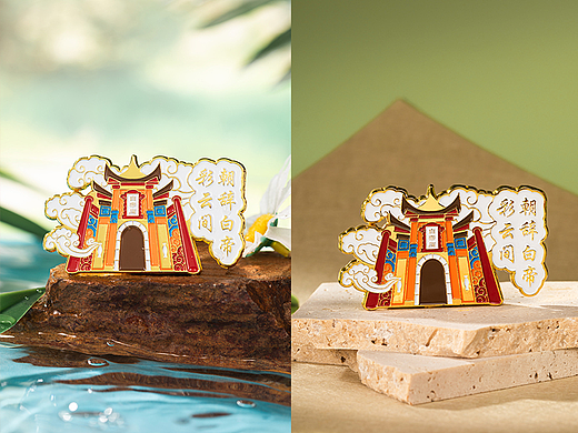 文创冰箱贴拍摄