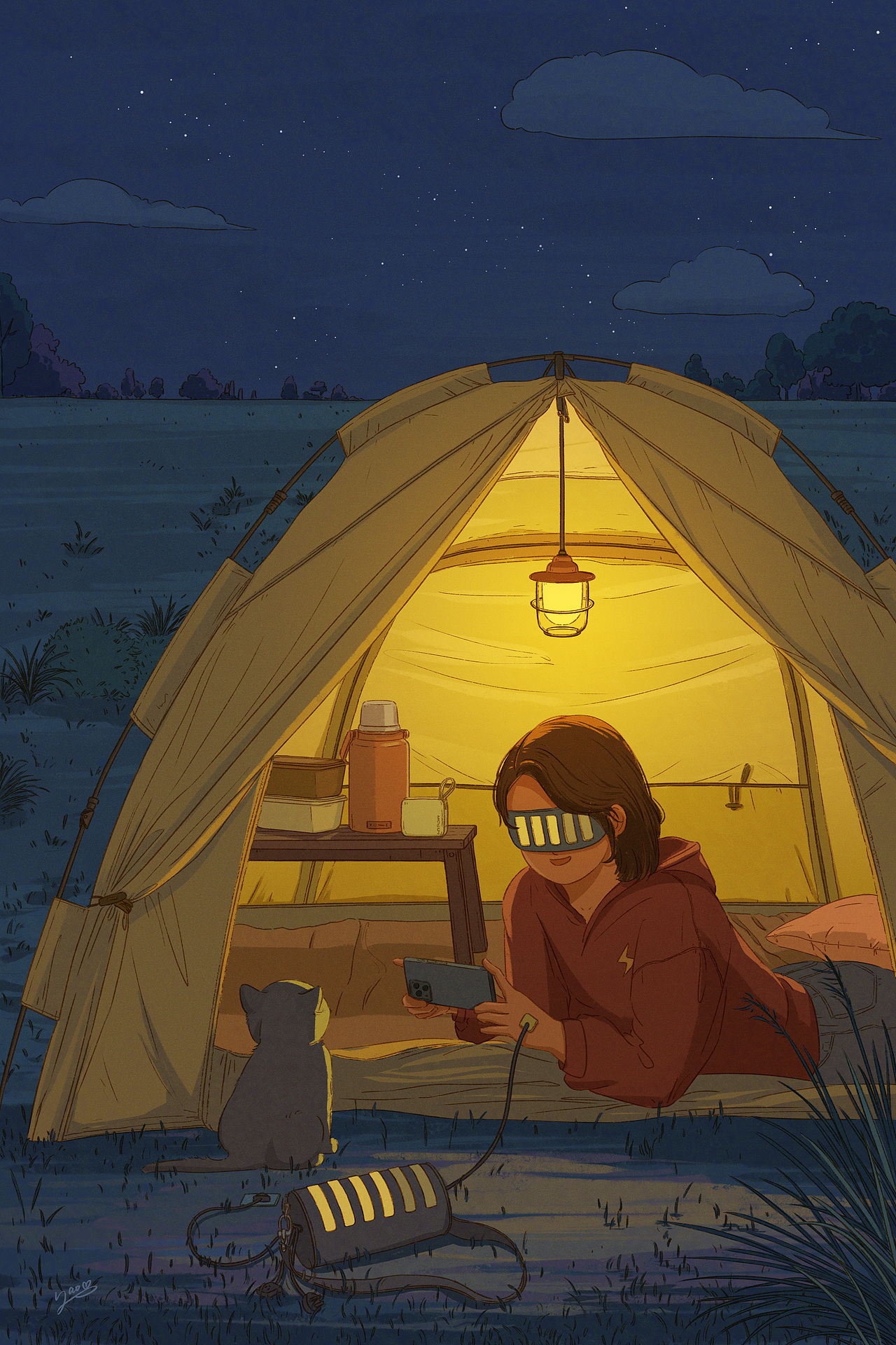 给自己充个电吧17-露营