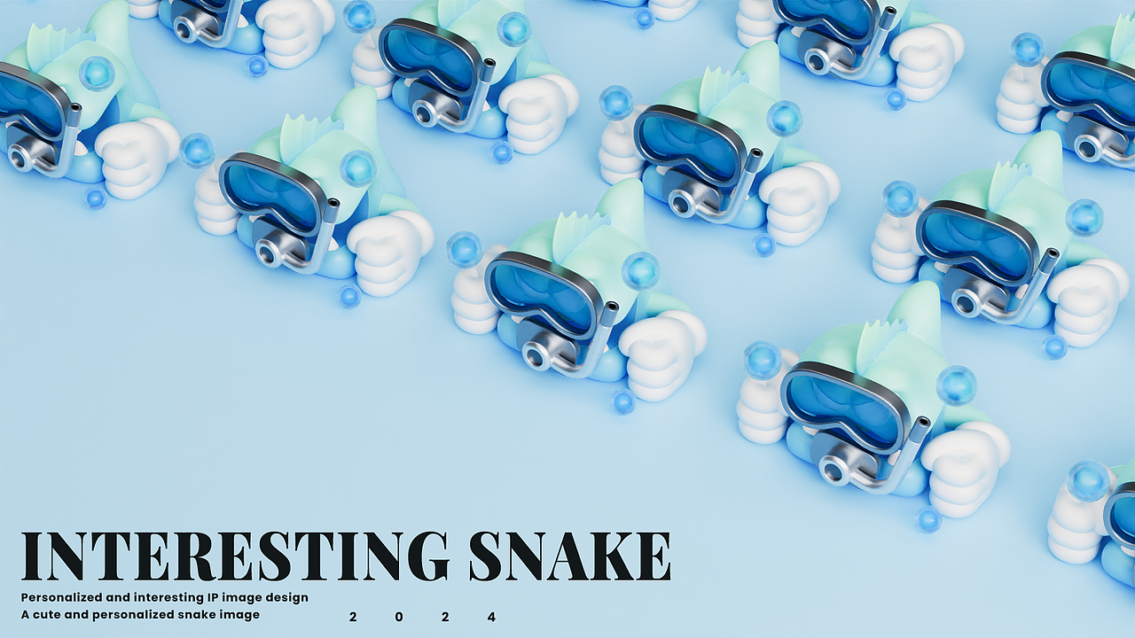 蛇形象IP设计-Interesting Snake（图ZMzcyNTMzNjgw） - 人物/生物 - 站酷设计师徐坦斯原创素材 - 站酷ZCOOL