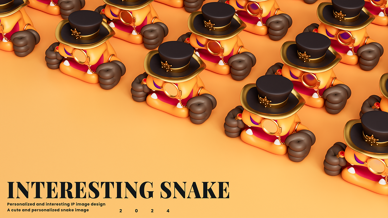 蛇形象IP设计-Interesting Snake（图ZMzcyNTMzNzg0） - 人物/生物 - 站酷设计师徐坦斯原创素材 - 站酷ZCOOL