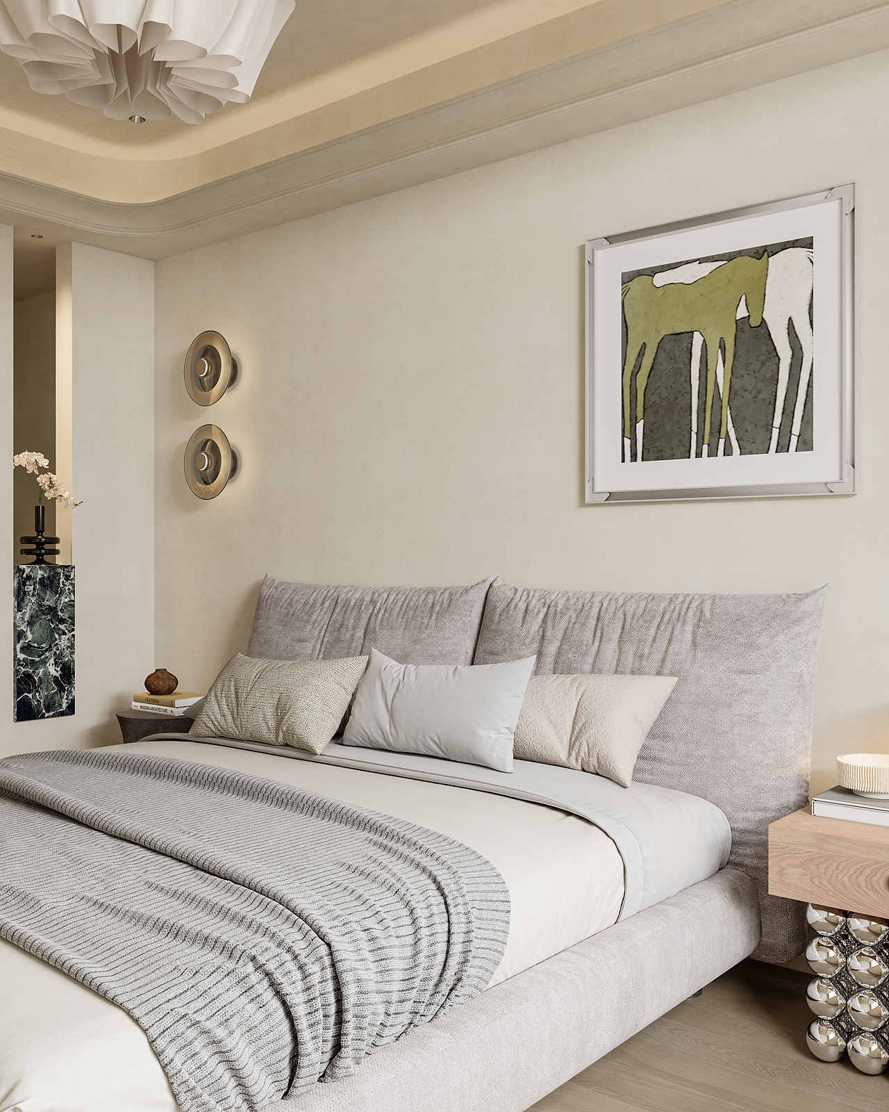 《设计师视角：温馨现代中古家装的艺术密码》