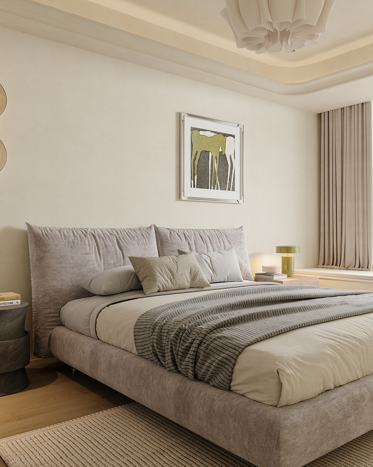 《设计师视角：温馨现代中古家装的艺术密码》