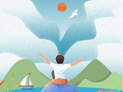 父亲节海报（个人主页-ZNjg5OTQ3NjQ=） - 海报 - 站酷设计师冷月素心原创素材 - 站酷ZCOOL