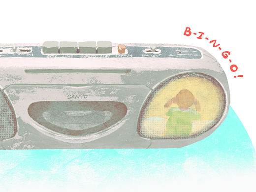 B-I-N-G-O（个人主页-ZNjg5OTU1MTY=） - 绘本 - 站酷设计师铭珠暗骰原创素材 - 站酷ZCOOL