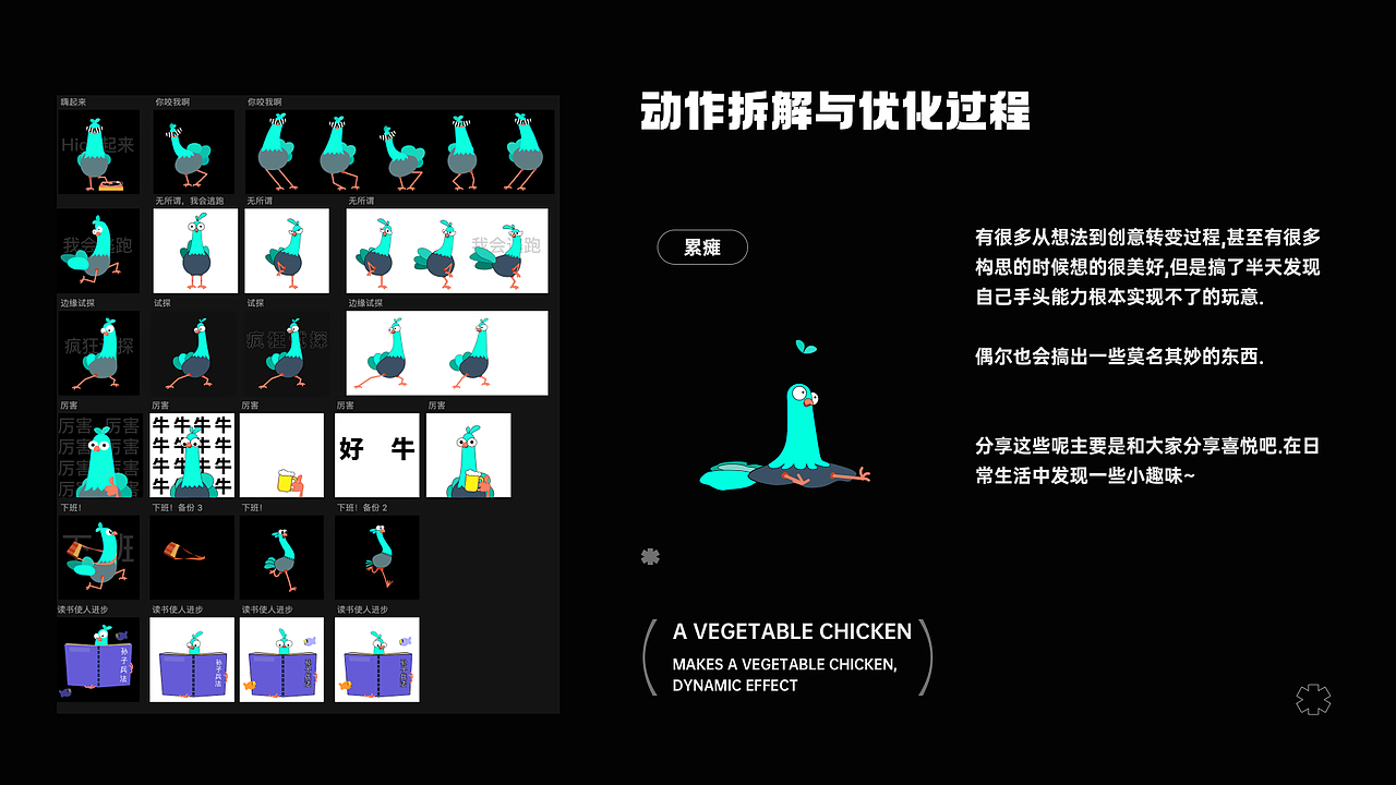 设计师做鸡的日子.gif(图ZMzcyNTQ0NzUy) - 动效设计 - 站酷设计师桃子的TAO原创素材 - 站酷ZCOOL