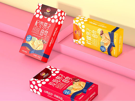 曲奇包装设计｜饼干包装 休闲食品包装设计 包装作品集