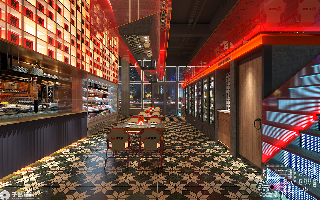 板凳客（图ZMzcyNTU2NTU2） - 酒店餐饮设计 - 站酷设计师子然空间设计原创素材 - 站酷ZCOOL