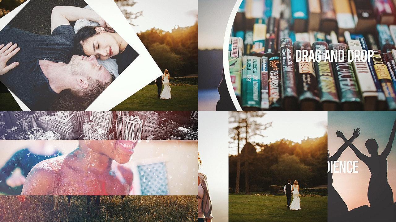 PR模板|简单文本动画动态快速高级标题介绍运动旅行