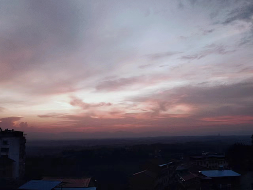 晚霞