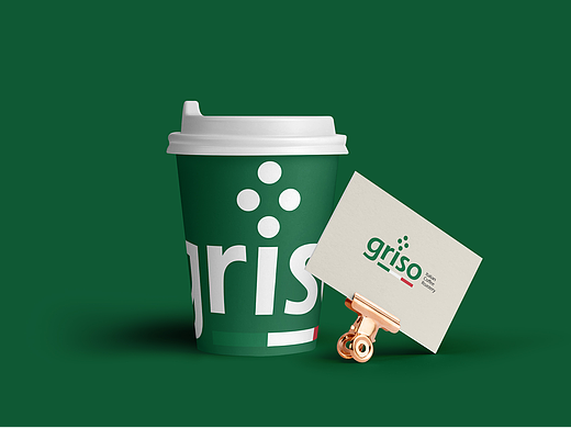 Griso Lab Coffee Roastery Brand Design