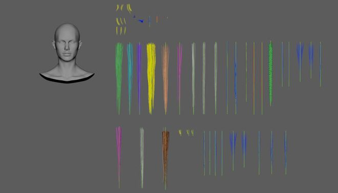 【毛发教程】使用 Maya、XGen 和虚幻引擎创建马尾辫发型（图ZMTQ4Mzk3ODQ=） - 教程 - 站酷设计师蓝海创意云渲染原创素材 - 站酷ZCOOL