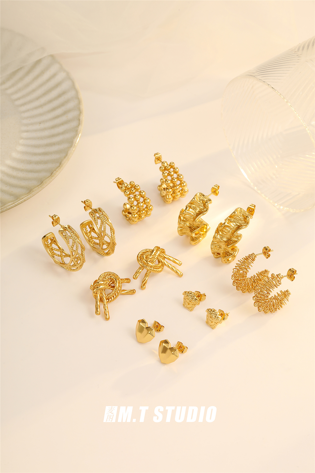 外贸专属饰品组合静物图拍摄