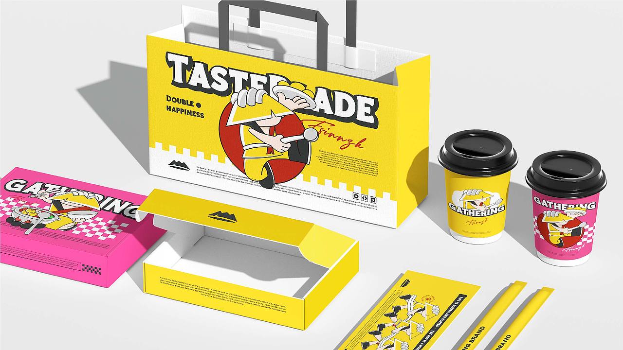 凑一桌 | 餐饮品牌设计 螺蛳粉品牌（图ZMzcyNTc4OTgw） - 品牌 - 站酷设计师阿飞_Design原创素材 - 站酷ZCOOL