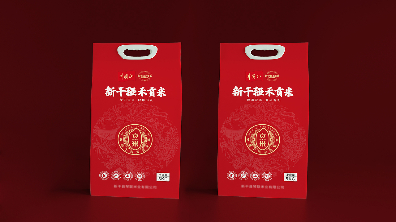 大米包装设计，贡米包装，高端大米包装策划，农副产品（图ZMzcyNTgxOTQw） - 包装 - 站酷设计师常寻设计原创素材 - 站酷ZCOOL