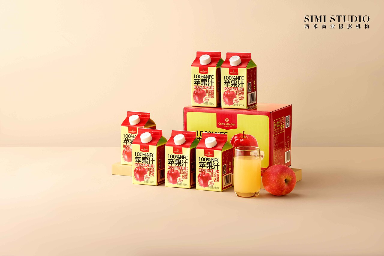 饮品拍摄 | 1号店苹果汁 ✖︎ 北京西米商业摄影