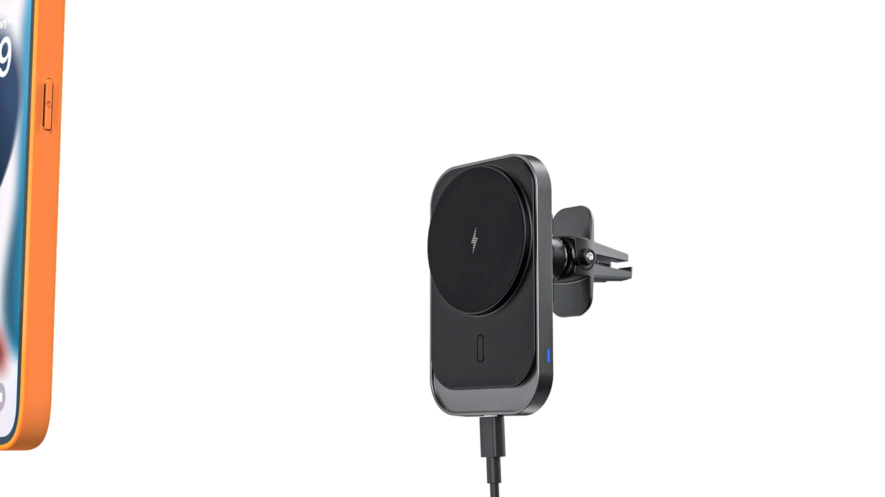 亚马逊车载无线充支架，三维产品动画渲染（图ZMzcyNTg3MTU2） - 产品 - 站酷设计师太安Taian原创素材 - 站酷ZCOOL