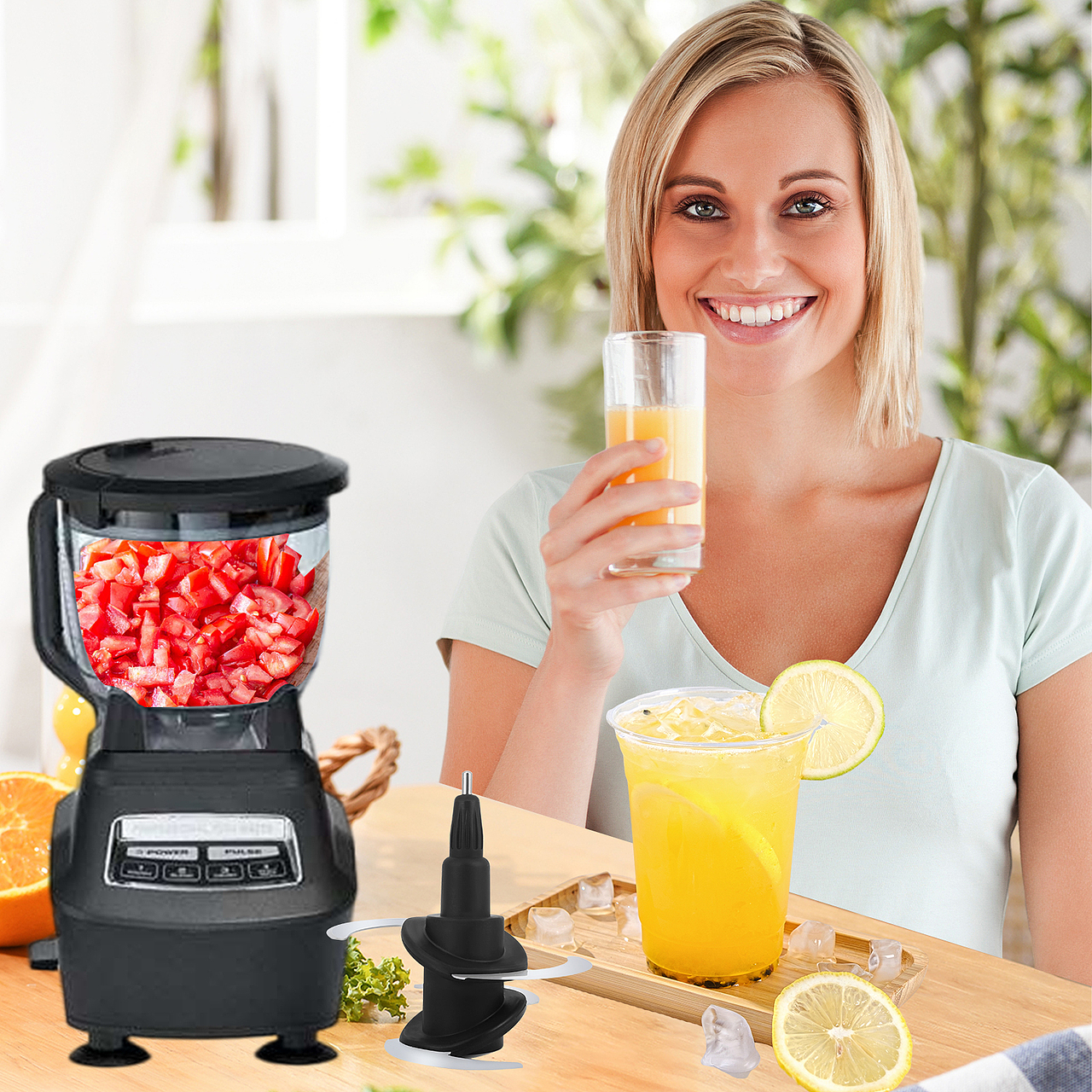 亚马逊全套设计《水果刀片》 BY-青色