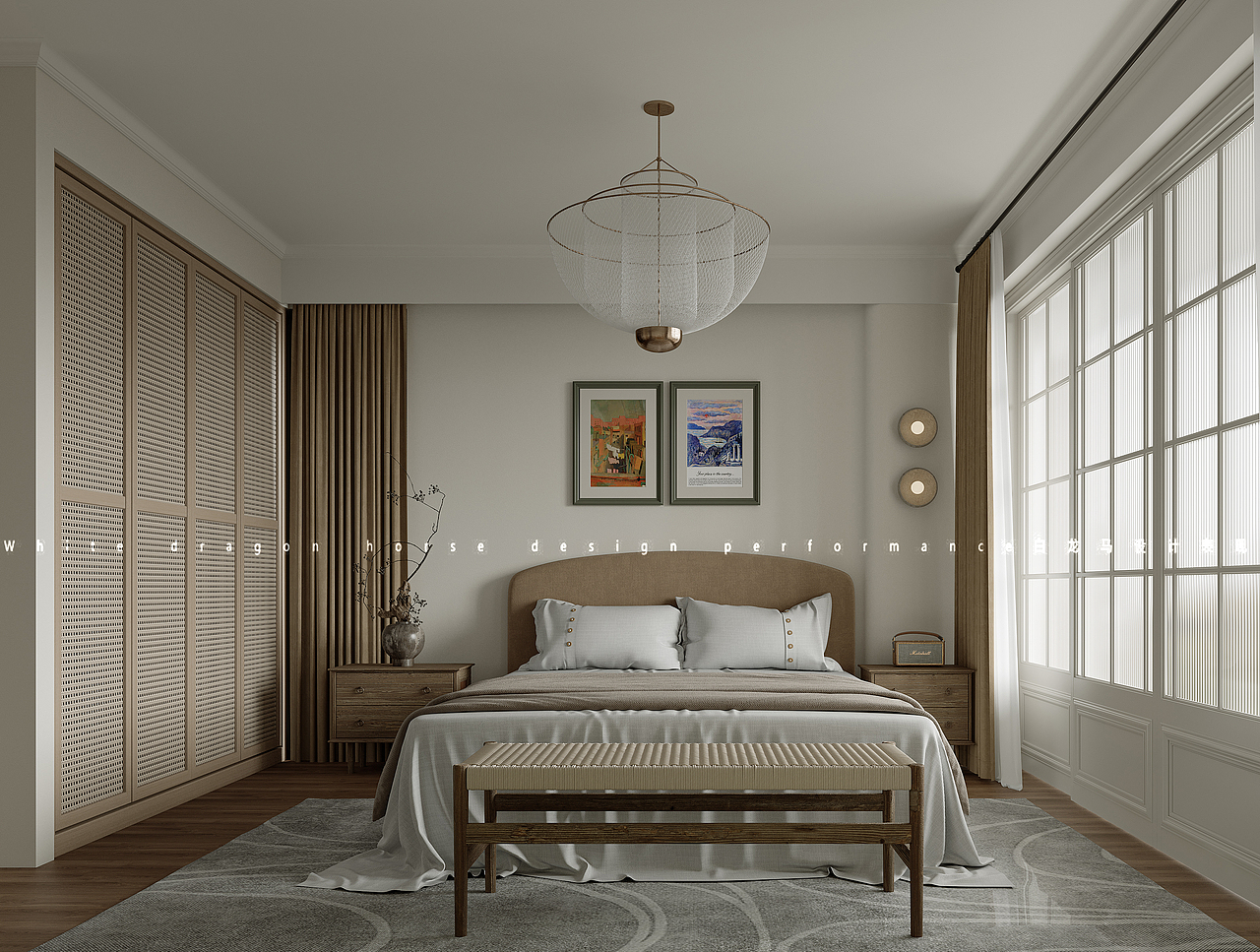 现代复古诧寂-未来效果图（图ZMzcyNTkxNTMy） - 家装设计 - 站酷设计师兔子开火车原创素材 - 站酷ZCOOL