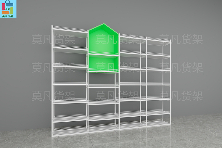 文创店文具展示柜实用性强货架-莫凡货架厂家道具设计
