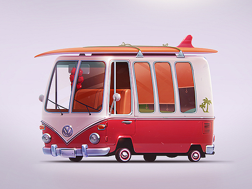 大众T1的诞生过程 / Creating of Volkswagen T1