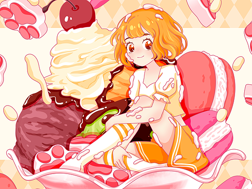 插画合集（三）（个人主页-ZNjkwMDE4NzY=） - 商业插画 - 站酷设计师小土豆子耶原创素材 - 站酷ZCOOL