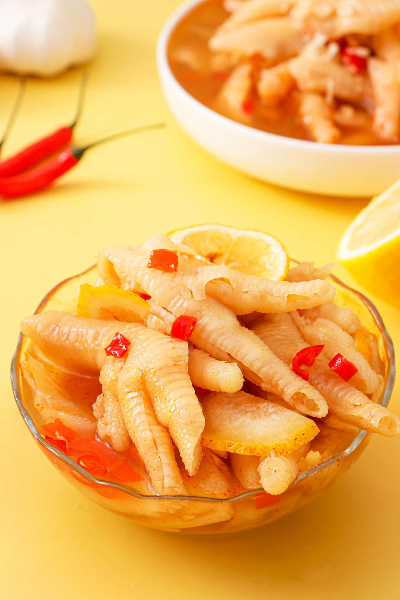 酸辣无骨鸡爪柠檬去骨凤爪 拍摄休闲零食脱骨泡椒凤爪（图ZMzcyNjA2MTAw） - 美食摄影 - 站酷设计师光绪摄影工作室原创素材 - 站酷ZCOOL