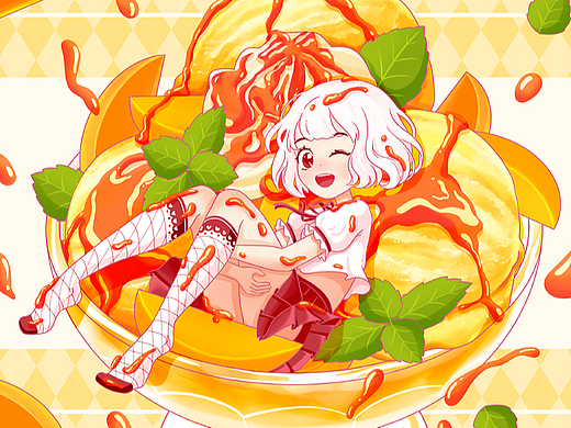 插画合集（四）（个人主页-ZNjkwMDIwMDQ=） - 商业插画 - 站酷设计师小土豆子耶原创素材 - 站酷ZCOOL