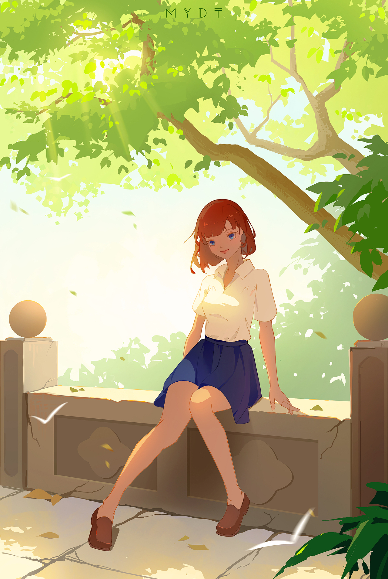 微风轻轻，拉出夏天的序幕（图ZMzcyNjA4MjAw） - 艺术插画 - 站酷设计师魔音笛童原创素材 - 站酷ZCOOL