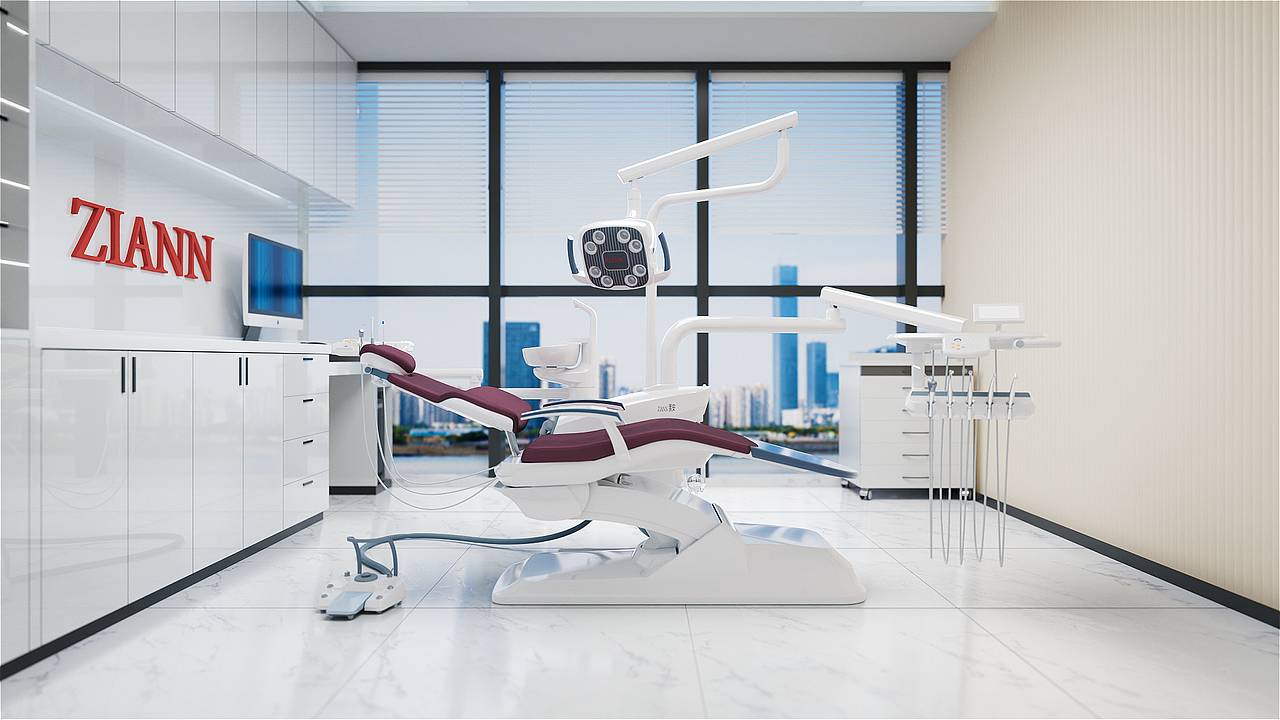 C4D/牙椅(产品动画)