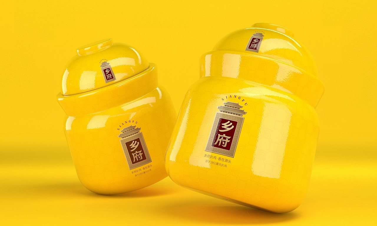 乡府扒鸡——徐桂亮品牌设计！