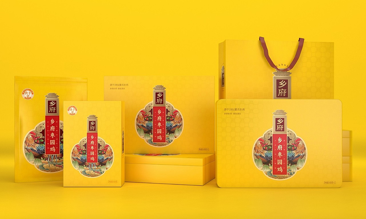 乡府扒鸡——徐桂亮品牌设计！