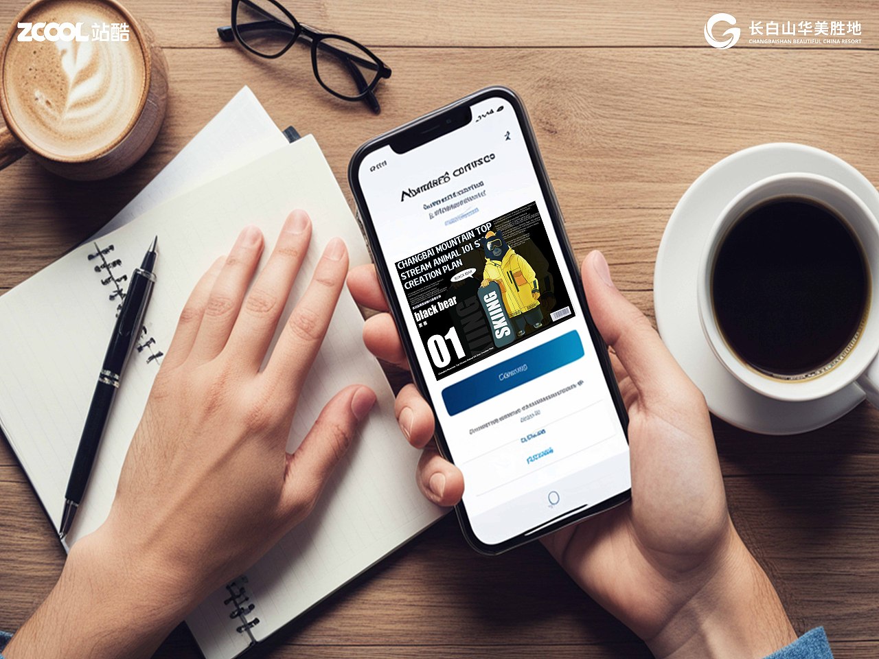 长白山造星计划 度假的美好瞬间（图ZMzcyNjI2NTQ4） - 海报 - 站酷设计师桂桂Jane原创素材 - 站酷ZCOOL