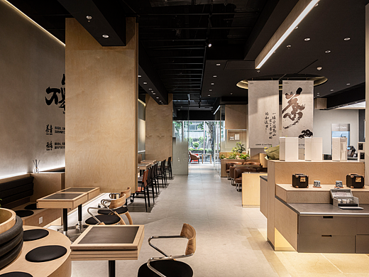 索特照明｜且是新茶JUST CHAIN店铺照明设计