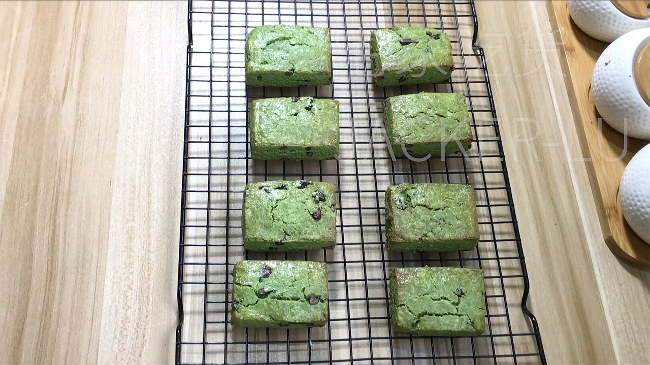 抹茶红豆司康,淡雅清新与醇厚甜蜜的邂逅。