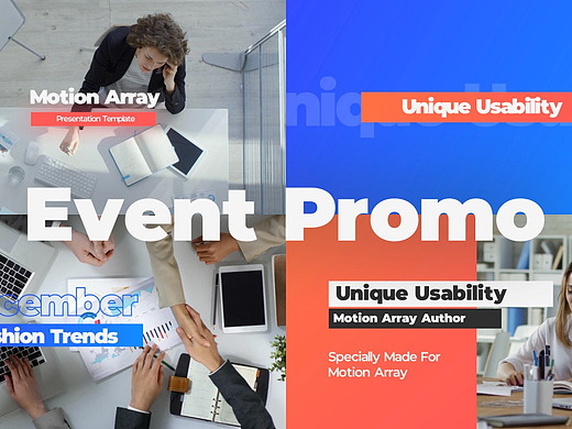 PR模板|时尚设计创意简洁平面技术公司企业商业展示