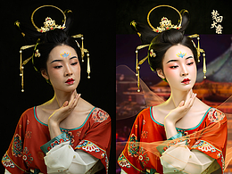 唐妆修图后期
